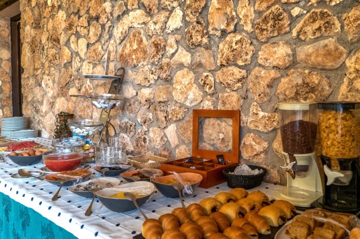 Desayuno del Hotel Rural Los Nogales