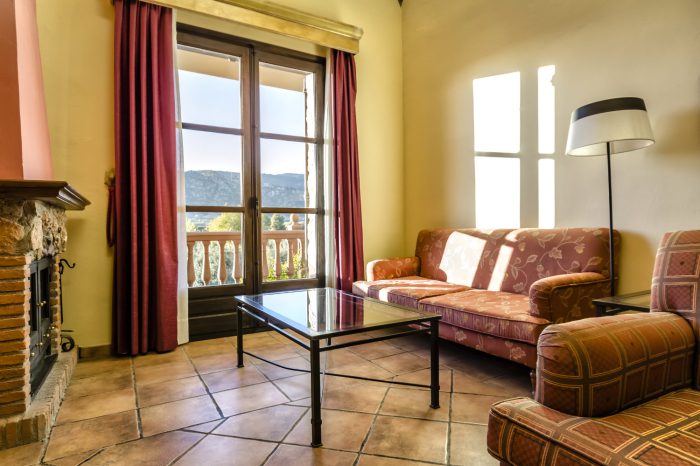 Salón Habitación Junior Suite Hotel Rural Los Nogales