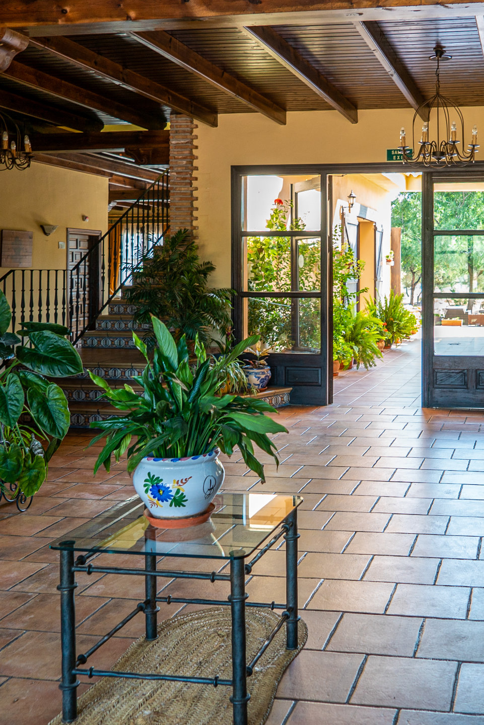 Interior hall del Hotel Rural Los Nogales