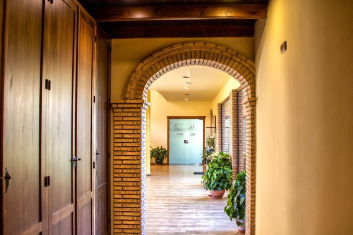 Vista interior del Hotel Rural Los Nogales