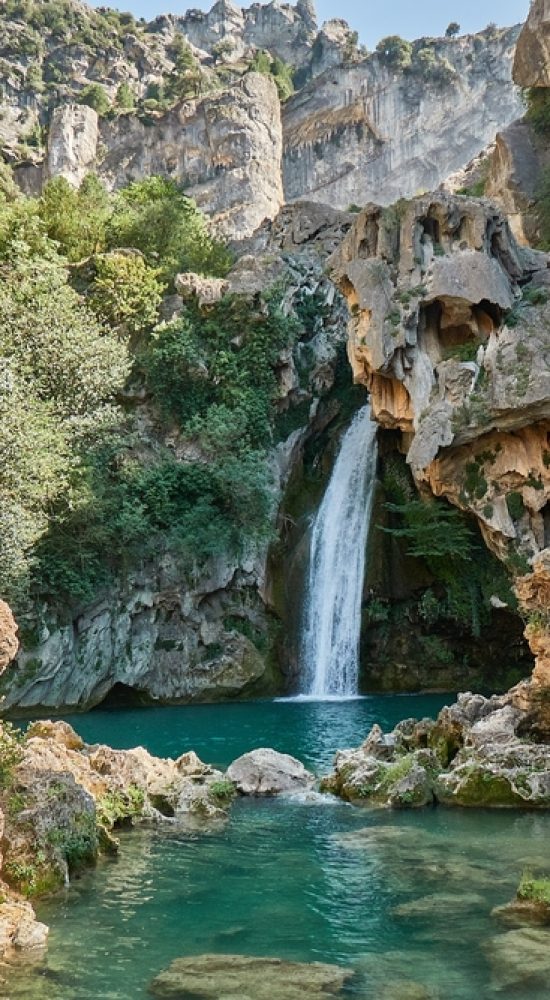 Cascada del Parque Natural de Cazorla Segura y Las Villas